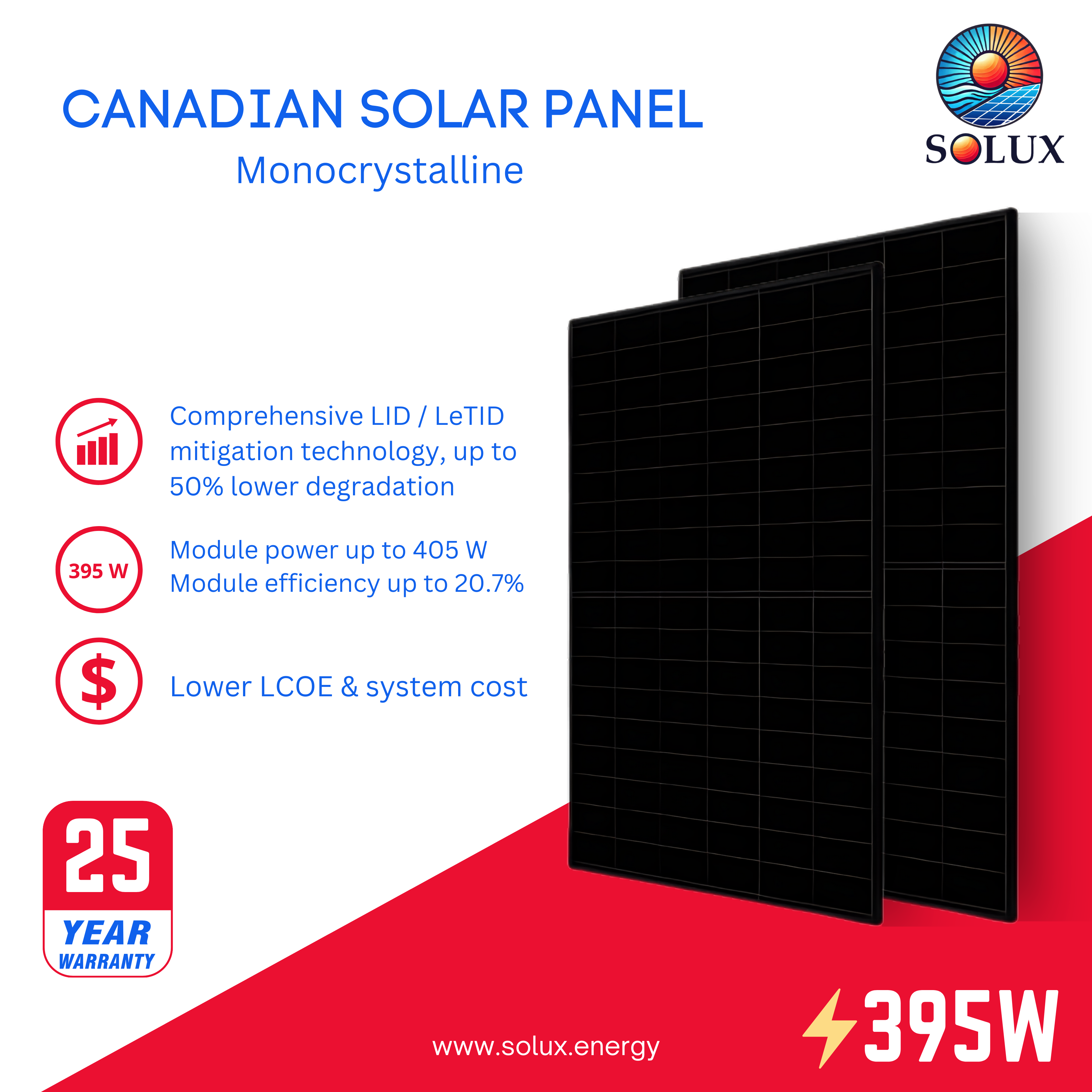 This is an image of HiKu6 Canadian Solar Panel Half Cell